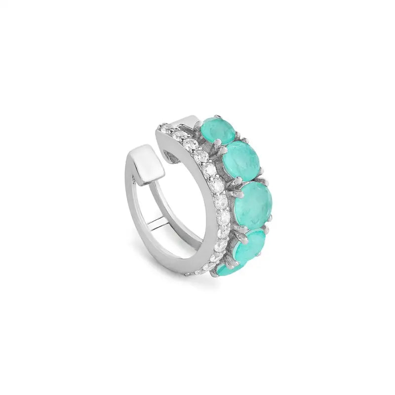 Muzo Ear Cuff — Colombian Emerald Inspired | Lumina