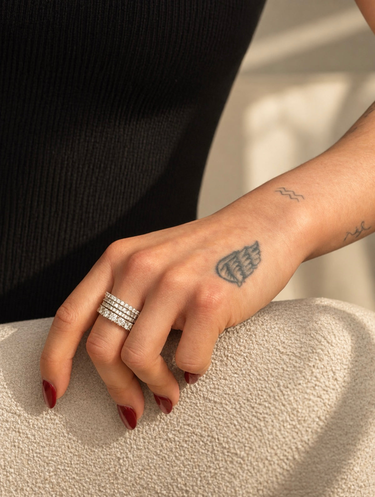 Oval Cut Eternity Ring | 2mm