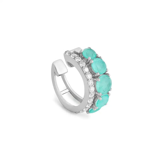 Muzo Ear Cuff — Colombian Emerald Inspired | Lumina