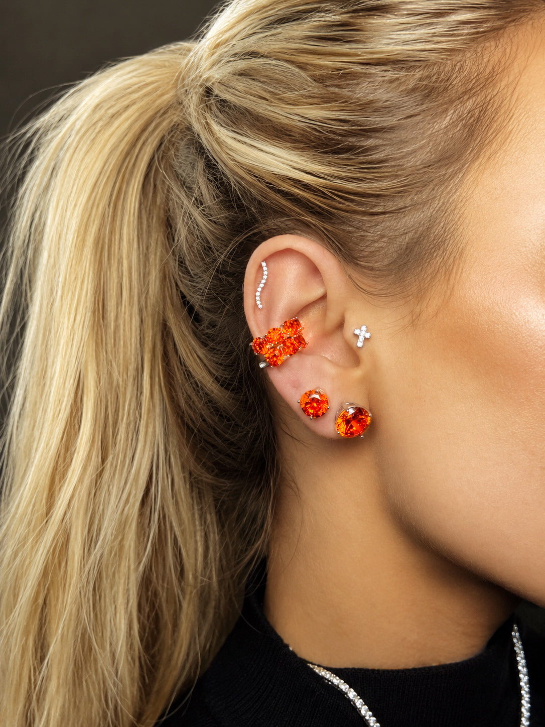 Chelsea Aperol Spritz 5mm Piercing Stud | Lumina