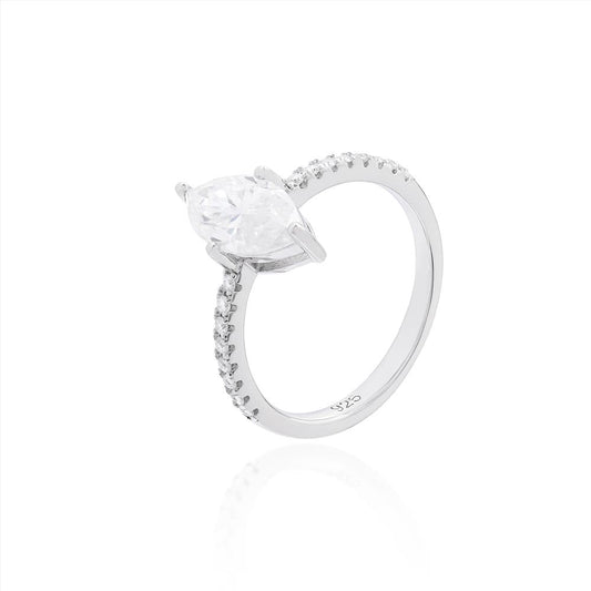 Héritage Marquise Moissanite Ring