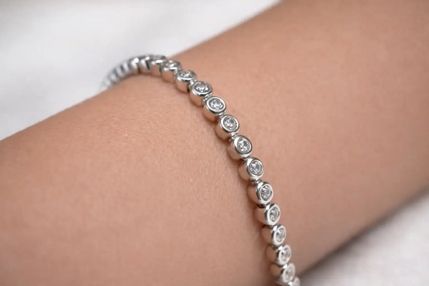 Ascot Bezel Riviera Bracelet