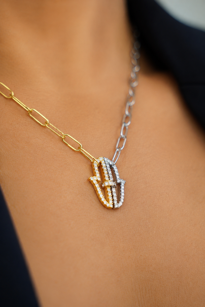 Harmony Two-Tone Necklace