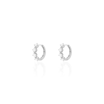 Mayfair Lights Moissanite Hoops