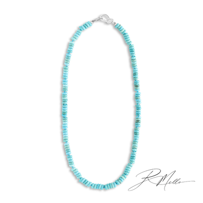 Positano Natural Turquoise Multiway Necklace | 18k Gold Vermeil