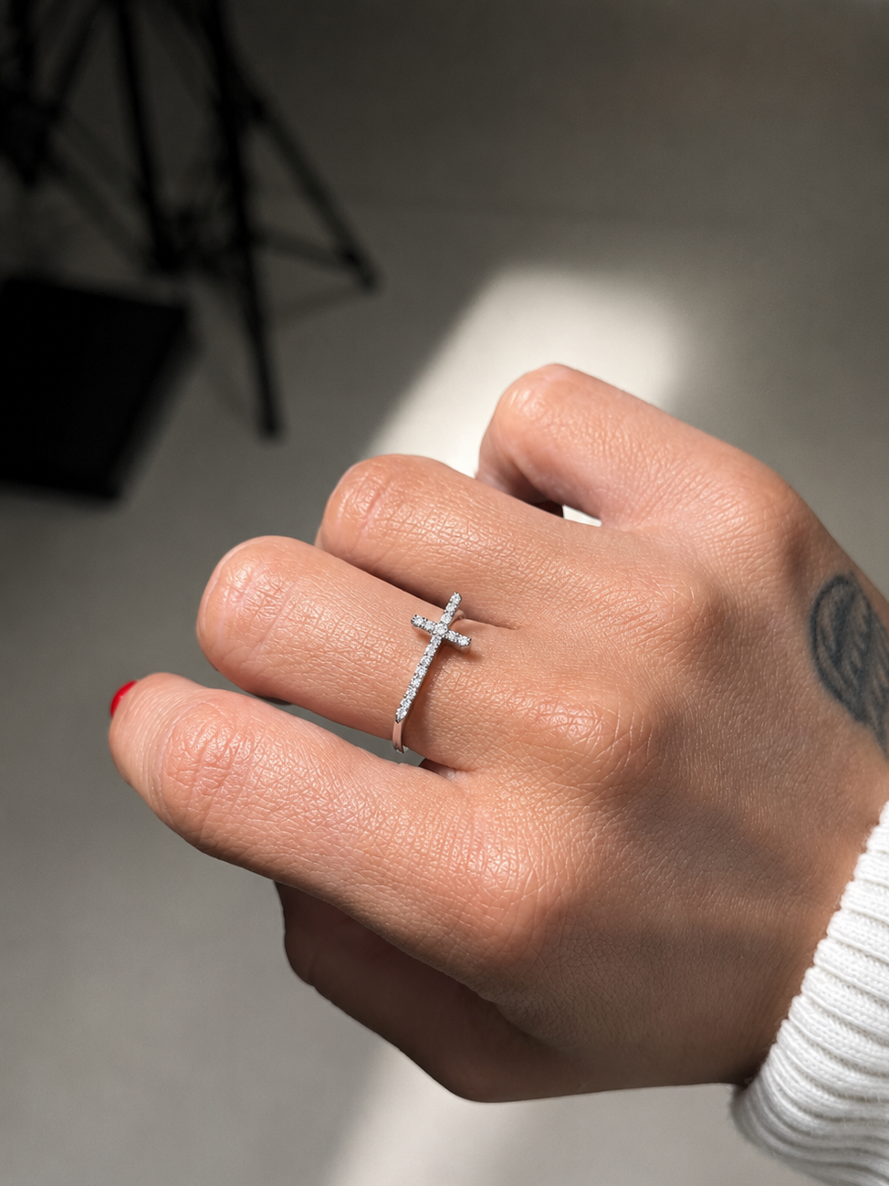 Faith Moissanite Ring