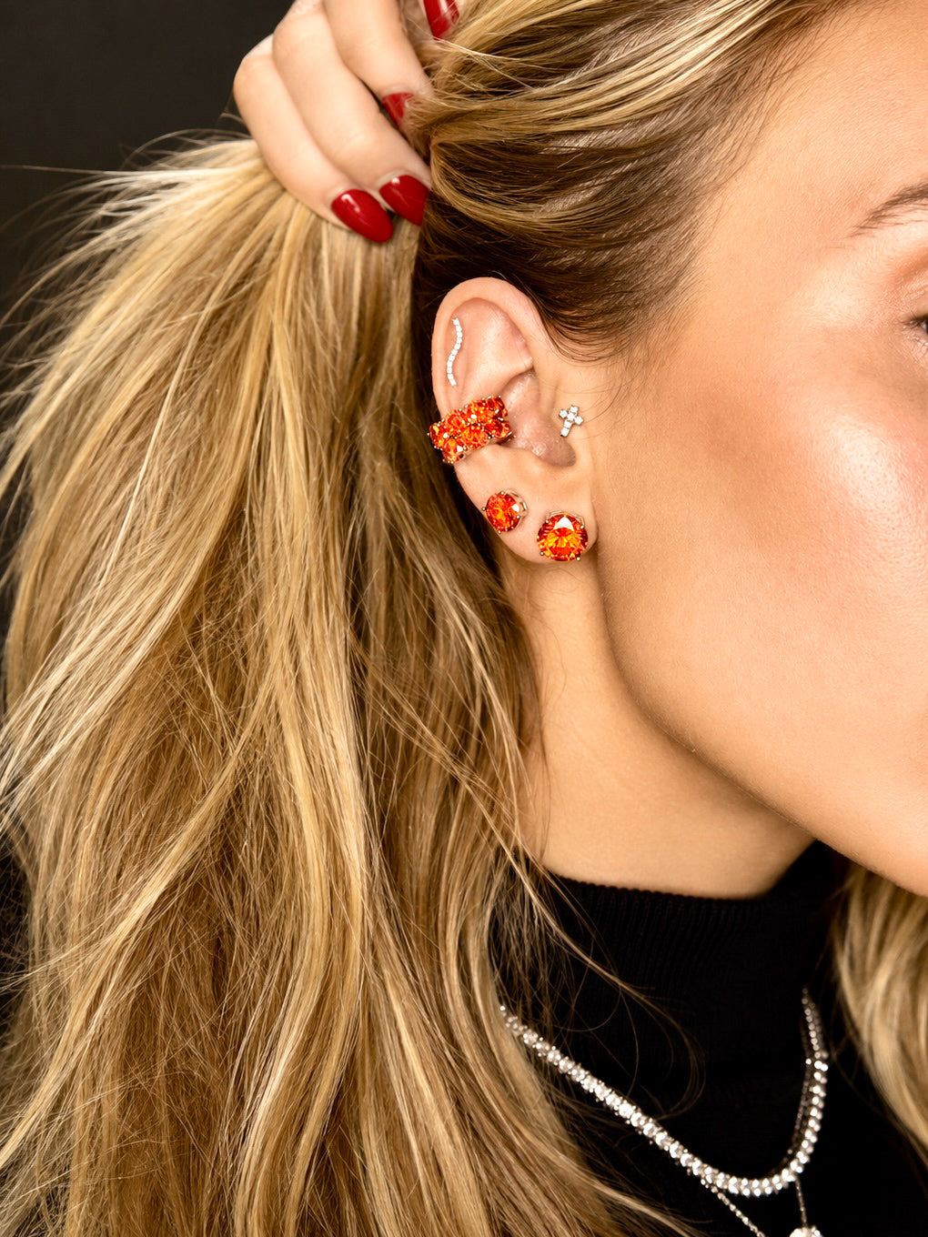 Chelsea Aperol Spritz 5mm Piercing Stud | Lumina