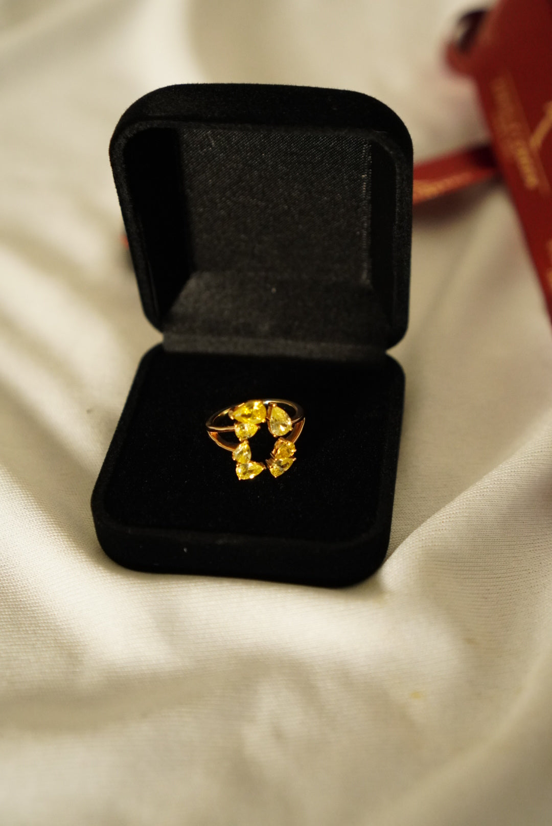 Amber Ring — Yellow Fancy