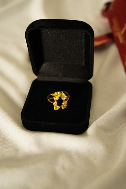 Amber Ring — Yellow Fancy
