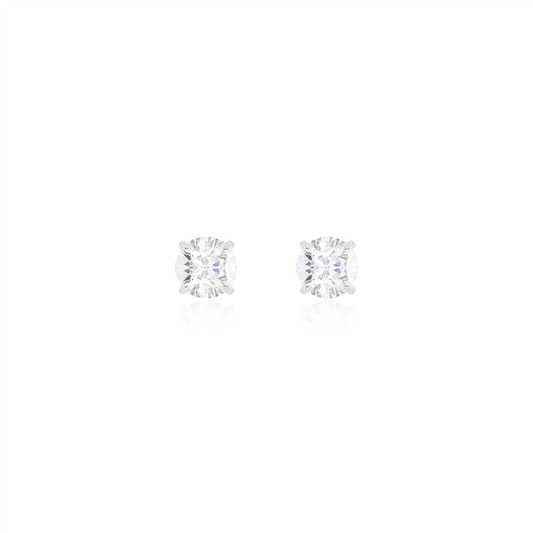 Majesty 9mm Moissanite Solitaire Studs