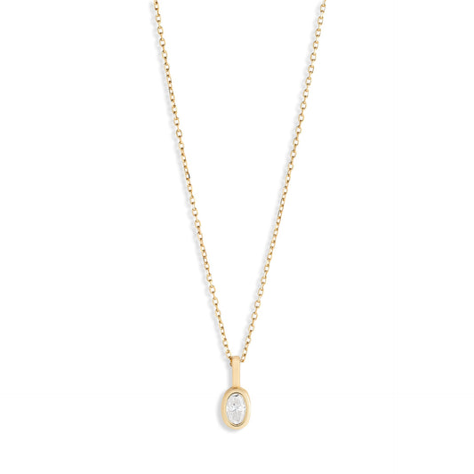 Éclipse Moissanite Necklace