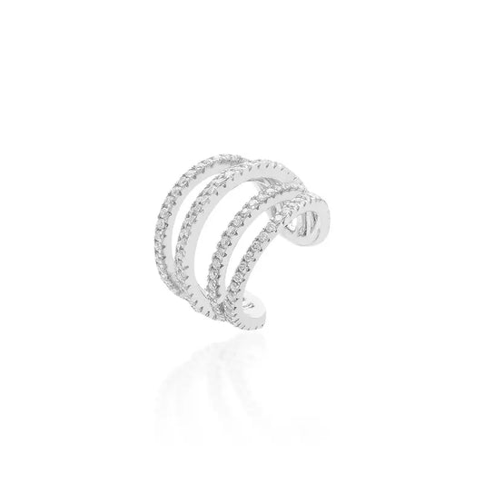 Éclat Moissanite Ear Cuff