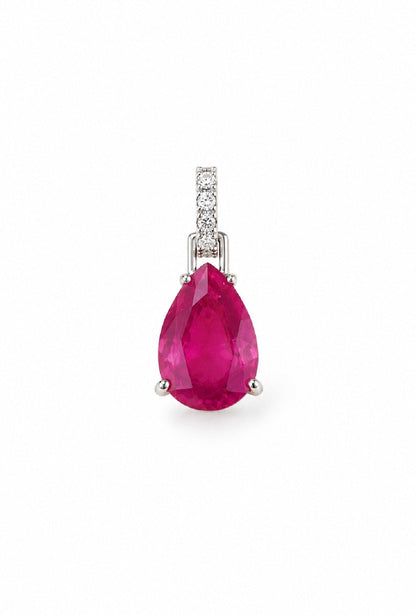 Rosebury Natural Pink Sapphire Pendant