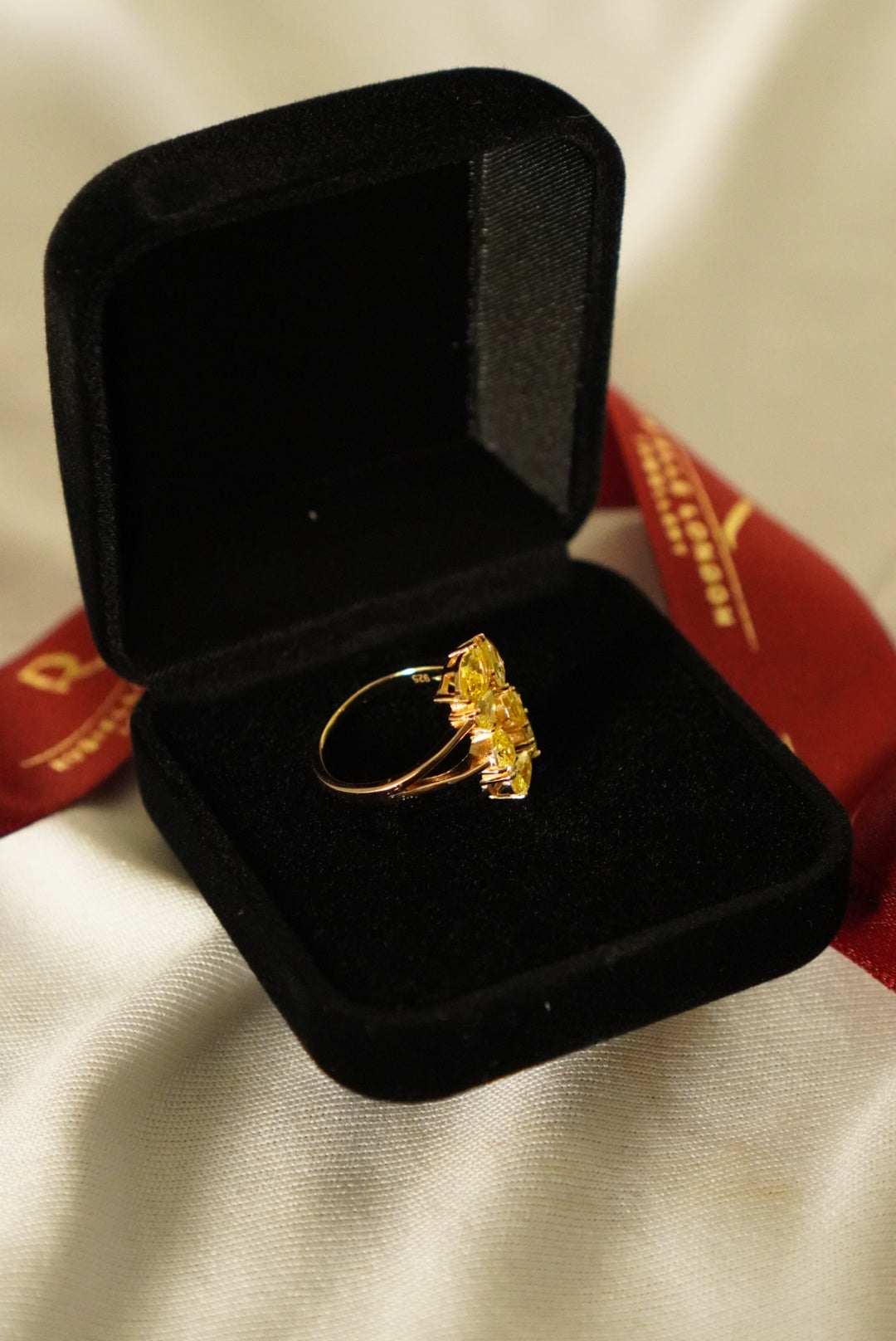 Amber Ring — Yellow Fancy