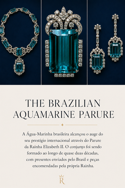Gaia Soleil Natural Aquamarine Necklace