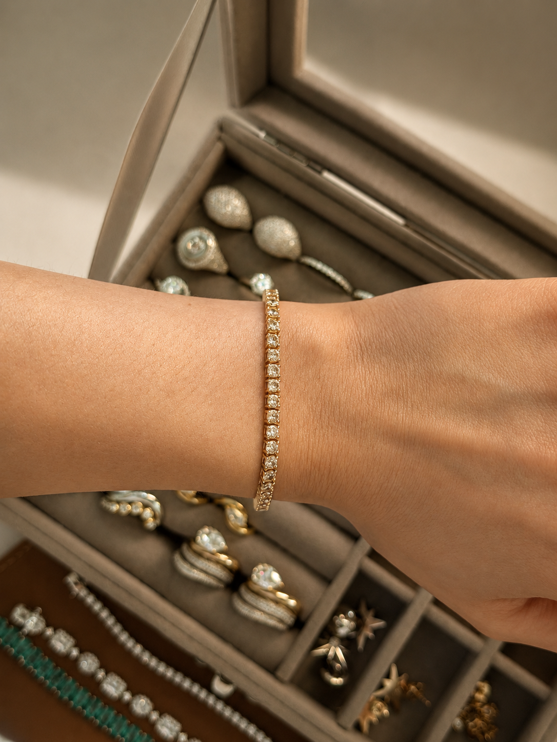 Mayfair Champagne Riviera Bracelet
