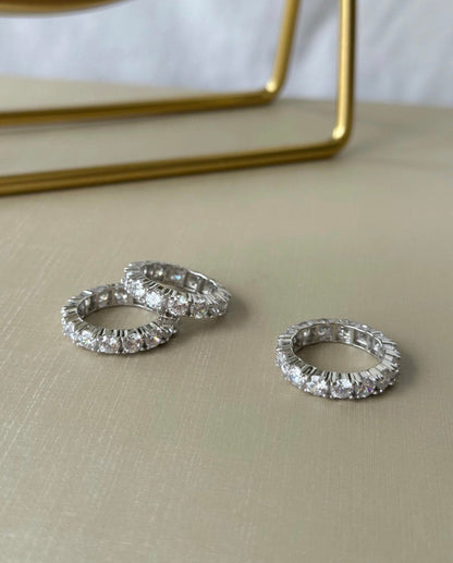 Anne 4mm Pavé Ring