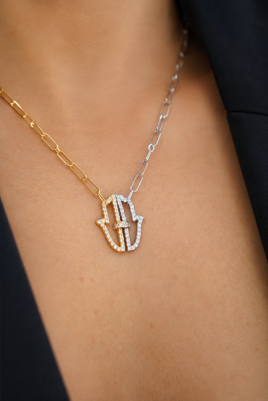 Harmony Two-Tone Necklace