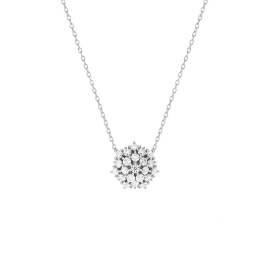 Cluster Moissanite Necklace