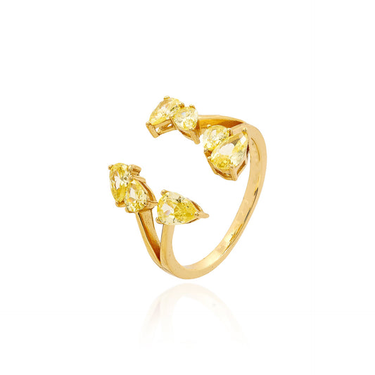 Amber Ring — Yellow Fancy
