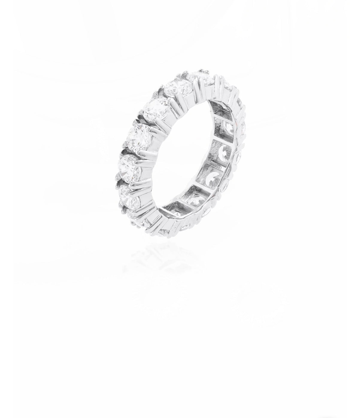Anne 4mm Pavé Ring