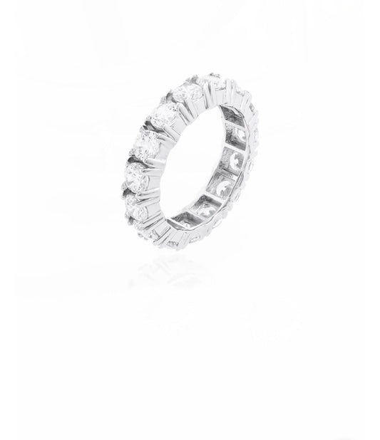 Anne 4mm Pavé Ring