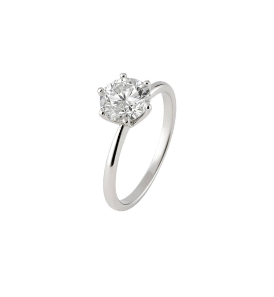 Classic 8mm Solitaire Ring