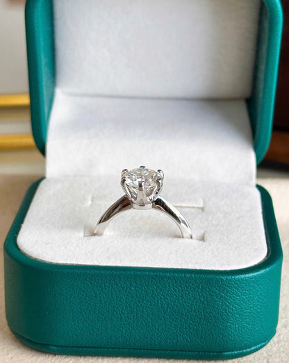 Classic 8mm Solitaire Ring
