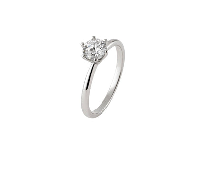 Classic 6.5mm Solitaire Ring