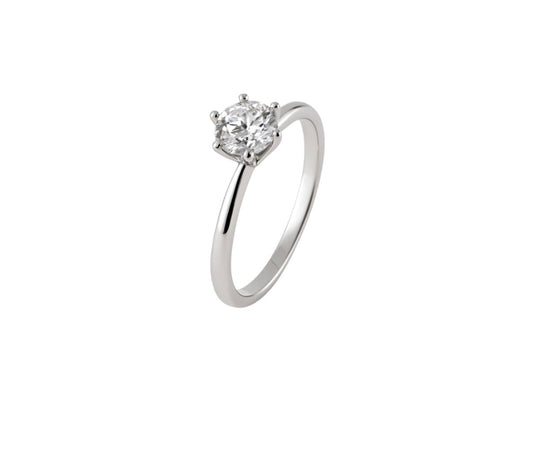 Classic 6.5mm Solitaire Ring