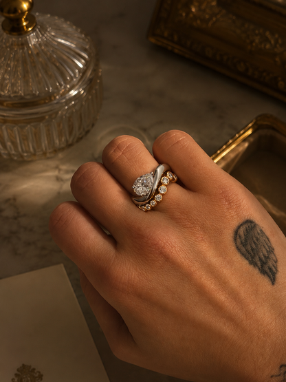 Dynasty Sovereign 2.96ct Moissanite Ring