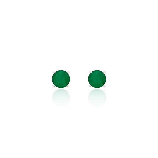 Chelsea 10mm Emerald Fusion Studs