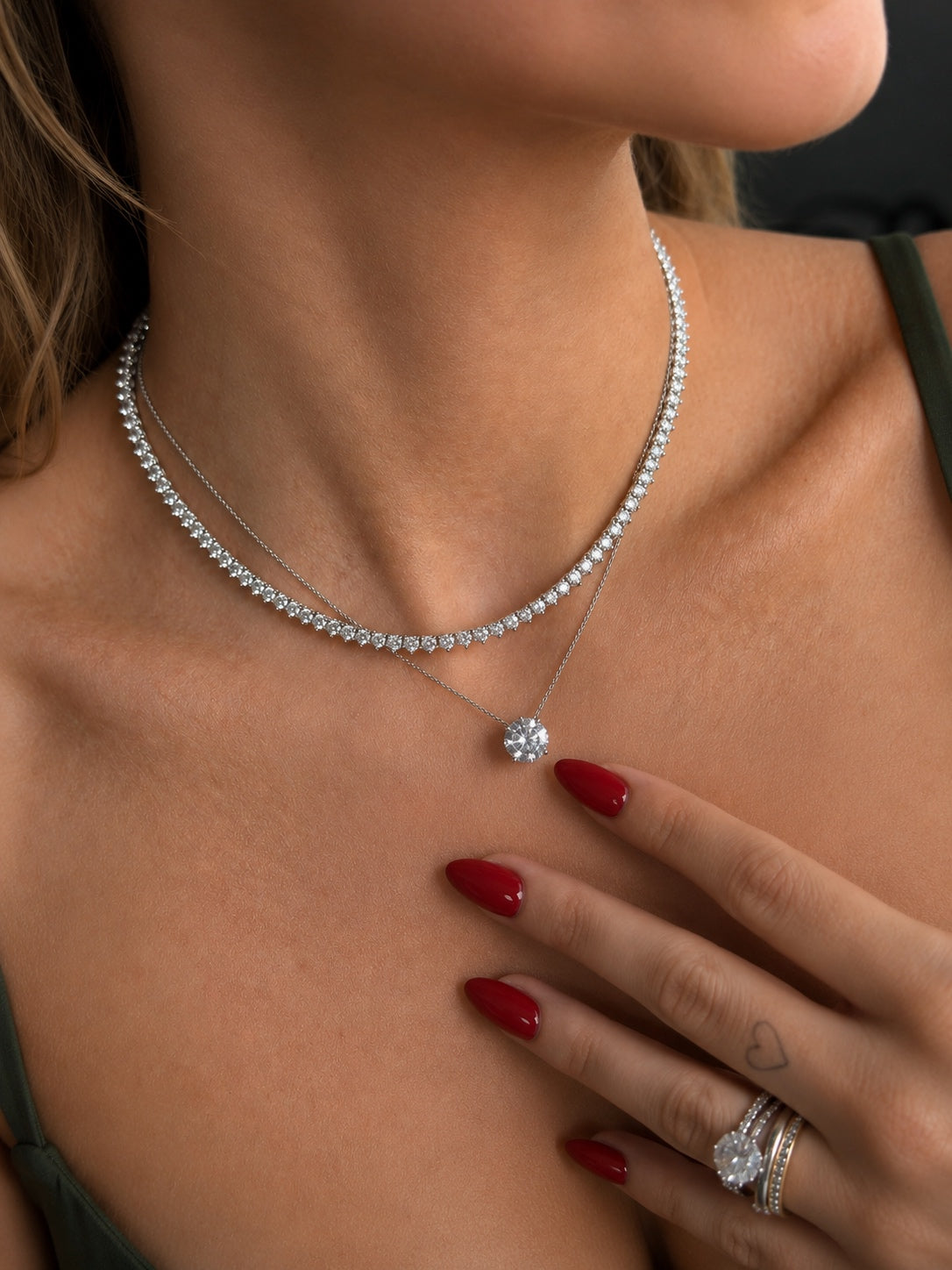 Anne 3mm Riviera Necklace