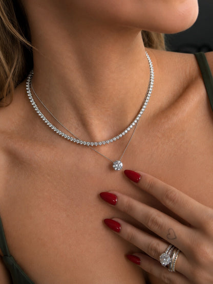 Anne 3mm Riviera Necklace
