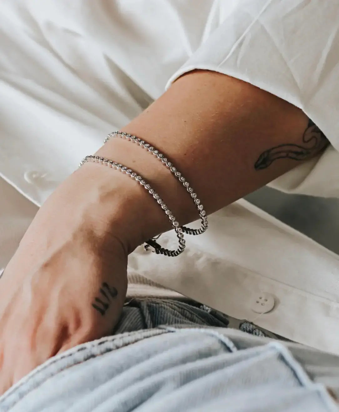 Ascot Bezel Riviera Bracelet